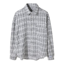 Load image into Gallery viewer, Sicilian men&#39;s spring and autumn style small fragrance style shirt men&#39;s long-sleeved casual Korean version of the trend loose shirt jacket
