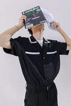 Load image into Gallery viewer, Sicilian men&#39;s short-sleeved shirt men&#39;s summer thin section contrast color design sense of youth loose and handsome casual shirt
