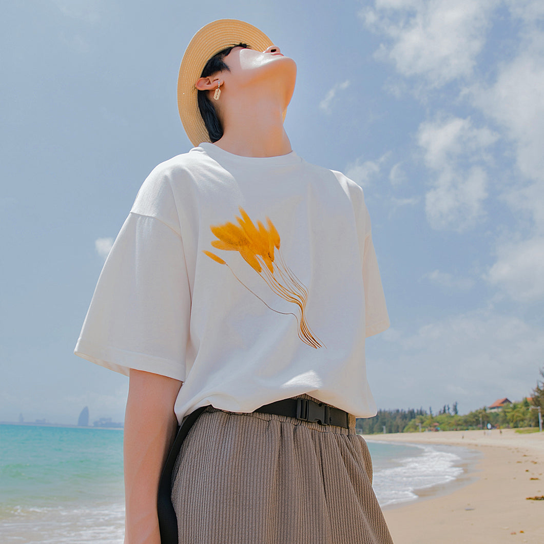 Sicilian men's t-shirt men's short-sleeved summer round neck casual white shirt youth loose printed t-shirt 4604330573375 4604330573376 4604330573377 4604330573378