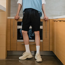 Load image into Gallery viewer, Sicilian men&#39;s summer thin section casual five-point pants male Korean version of the trend loose men&#39;s white suit shorts
