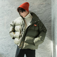 Load image into Gallery viewer, 【Spot quick delivery】Army green down jacket Korean version of the trend of men&#39;s casual jacket men&#39;s winter
