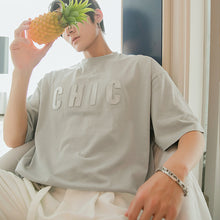 Load image into Gallery viewer, Sicilian men&#39;s short-sleeved t-shirt men&#39;s summer thin loose ins tide brand men&#39;s casual letter printed t-shirt
