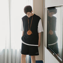 Load image into Gallery viewer, 【Limited Time Special】Summer thin loose waistcoat sleeveless t-shirt men&#39;s outer wear black vest men&#39;s trend
