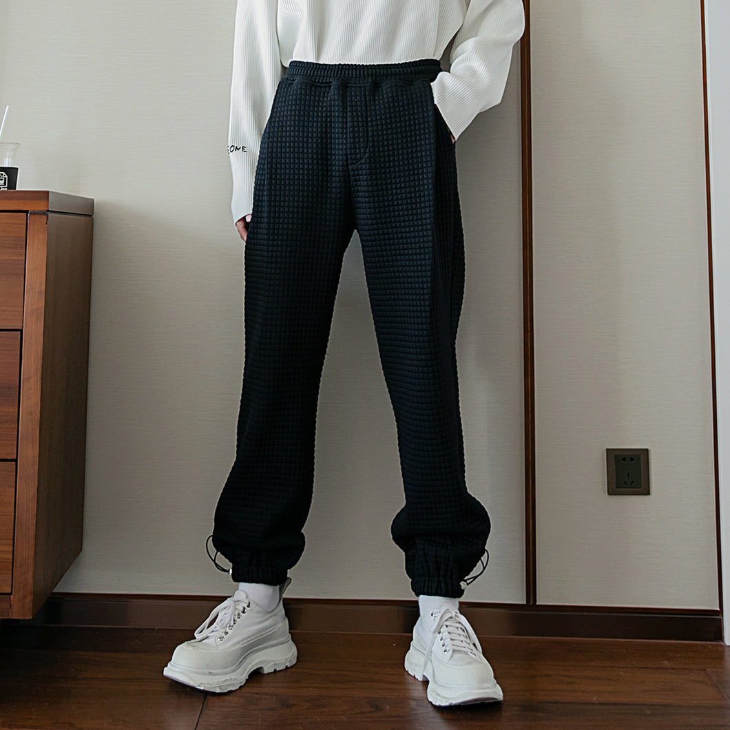 Sicilian Men's Winter New Casual Pants Trend Loose Pants Youth Knitted Polka Dot All-match Pants 4693880322341 4693880322340 4693880322339 4693880322338