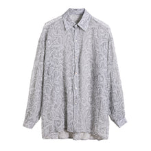 Load image into Gallery viewer, Sicilian men&#39;s shirt men&#39;s long-sleeved summer thin loose men&#39;s cardigan transparent summer sunscreen shirt breathable

