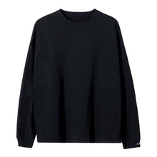 Load image into Gallery viewer, Sicilian men&#39;s autumn tops Korean version of the trend of men&#39;s inner bottoming shirt loose white long-sleeved t-shirt men
