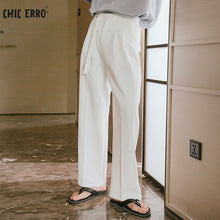 Load image into Gallery viewer, Sicilian men&#39;s Korean casual pants men&#39;s summer thin loose and versatile men&#39;s drape straight trousers trousers
