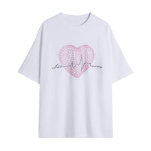 Load image into Gallery viewer, Sicilian men&#39;s short-sleeved t-shirt men&#39;s 2021 new summer loose men&#39;s love printing casual t-shirt
