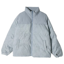 Load image into Gallery viewer, 【Spot quick delivery】Men&#39;s deerskin velvet stitching loose thickened stand-up collar cotton jacket men&#39;s winter
