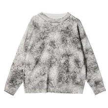 Load image into Gallery viewer, 【Spot quick delivery】All-match men&#39;s loose and thick tie-dye long-sleeved round neck sweater male Korean version
