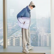 Load image into Gallery viewer, Sicilian Men&#39;s Winter New Reflective Gradient Thicken Coat
