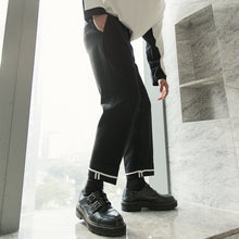 Load image into Gallery viewer, Sicilian men&#39;s spring casual pants men&#39;s Korean version of the trend of men&#39;s nine-point trousers loose straight suit pants
