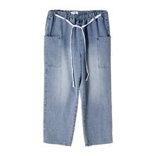 Load image into Gallery viewer, Sicilian Men&#39;s Spring Men&#39;s Casual Long Pants Men&#39;s Korean Trend Loose Straight Washed Blue Jeans
