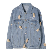 Load image into Gallery viewer, Sicilian men&#39;s clothing 2020 new loose cute bear jacket autumn denim jacket male Korean style trend bf wind

