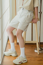 Load image into Gallery viewer, Sicilian men&#39;s thin casual five-point pants men&#39;s Korean version of the trend loose straight men&#39;s cotton and linen shorts
