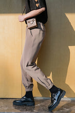Load image into Gallery viewer, Sicilian men&#39;s loose pants, men&#39;s spring and autumn casual trend, all-match adolescent students, slits and ankle-length pants
