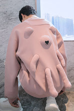 Load image into Gallery viewer, Sicilian men&#39;s long-sleeved three-dimensional personality bear round neck sweater men&#39;s autumn 2020 autumn design sense top
