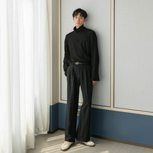Load image into Gallery viewer, Sicilian men&#39;s autumn casual pants men&#39;s Korean version of the trend of men&#39;s drape trousers loose fall wide-leg pants
