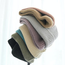 Load image into Gallery viewer, Sicilian men&#39;s autumn and winter men&#39;s and women&#39;s ins warm knit hat casual trend fashion wild pure color hip-hop hat
