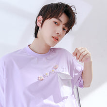 Load image into Gallery viewer, Sicilian men&#39;s summer loose casual t-shirt men&#39;s short-sleeved wild youth design sense niche tops compassionate
