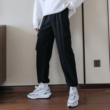 Load image into Gallery viewer, Sicilian Men&#39;s Spring New Cargo Pants Men&#39;s Trend Drawstring Drawstring Pants Men&#39;s Fall Loose Casual Pants

