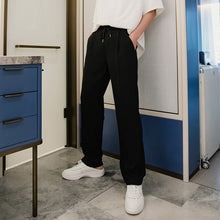 Load image into Gallery viewer, Sicilian men&#39;s spring men&#39;s casual pants men&#39;s Korean version of the trend loose straight trousers drape mopping pants
