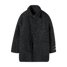 Load image into Gallery viewer, Sicilian men&#39;s winter new lapel coat trend handsome loose thickening youth casual woolen coat
