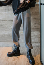 Load image into Gallery viewer, Sicilian men&#39;s autumn trousers knitted casual pants men&#39;s Korean version of the trend loose sports pants men&#39;s trousers
