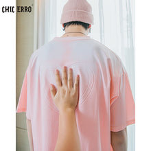 Load image into Gallery viewer, Sicilian men&#39;s short-sleeved t-shirt men&#39;s 2021 new summer tide brand loose men&#39;s printed color changing t-shirt
