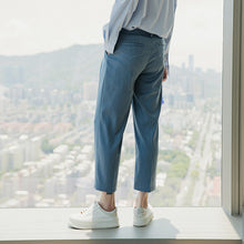 Load image into Gallery viewer, Sicilian men&#39;s casual pants men&#39;s Korean version of the trend of loose straight wide-leg trousers men&#39;s nine-point suit pants
