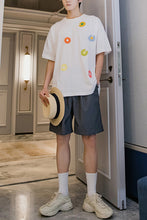 Load image into Gallery viewer, 【Limited Time Special】Tide brand five-point pants male Korean version of the trend loose straight all-match men&#39;s casual shorts
