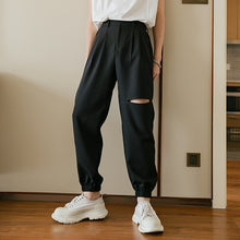 Load image into Gallery viewer, Sicilian Men&#39;s Sports Casual Pants Men&#39;s Summer Thin Section Loose All-match Hole Men&#39;s Ankle Pants
