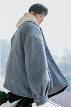 Load image into Gallery viewer, Sicilian men&#39;s winter new single-breasted woolen coat loose casual young people Korean trend jacket men
