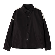 Load image into Gallery viewer, Sicilian men&#39;s long-sleeved shirt men&#39;s Korean version of the trend handsome men loose contrast black shirt jacket
