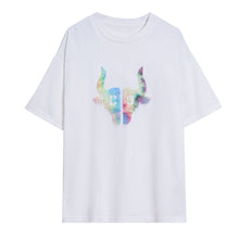 Load image into Gallery viewer, Sicilian men&#39;s casual short-sleeved t-shirt men&#39;s round neck 2021 new summer tide brand ins printing loose compassionate shirt
