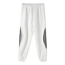 Load image into Gallery viewer, Sicilian men&#39;s winter new casual pants zipper slits embroidered letter beam pants loose casual trousers men
