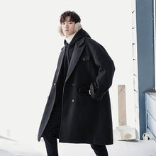Load image into Gallery viewer, Sicilian men&#39;s clothing fast delivery ~ woolen coat trend men&#39;s casual black jacket men&#39;s autumn and winter
