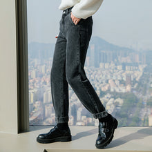 Load image into Gallery viewer, Sicilian men&#39;s spring new jeans Korean style trendy trousers loose and handsome all-match casual trousers men
