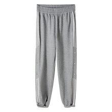 Load image into Gallery viewer, Sicilian Men&#39;s 2021 New Striped Casual Pants Men&#39;s Spring Youth Loose Foot Sports Buttoned Pants
