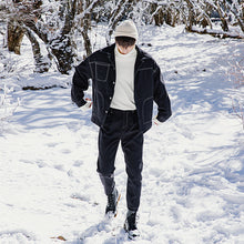 Load image into Gallery viewer, Sicilian men&#39;s thick coat straight casual pants two-piece Korean style trendy men&#39;s loose suit
