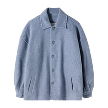 Load image into Gallery viewer, Sicilian men&#39;s winter new single-breasted woolen coat loose casual young people Korean trend jacket men
