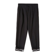 Load image into Gallery viewer, Sicilian men&#39;s spring casual pants men&#39;s Korean version of the trend of men&#39;s nine-point trousers loose straight suit pants
