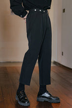 Load image into Gallery viewer, Sicilian men&#39;s spring new straight pants loose wild black casual trousers men&#39;s Korean version of the trend of nine-point pants
