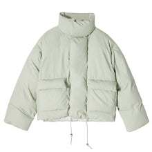 Load image into Gallery viewer, 【Spot quick delivery】Men&#39;s thick short bread clothes Korean style trendy brand loose casual jacket men&#39;s winter
