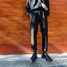 Load image into Gallery viewer, Sicilian Men&#39;s Slim Fit Pants Men&#39;s Trend Spring and Autumn Men&#39;s Loose Thicker Woolen Casual Pants
