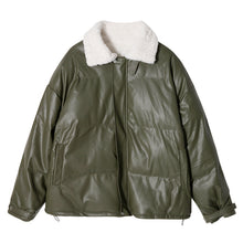 Load image into Gallery viewer, Sicilian men&#39;s winter men&#39;s lambs wool both sides wear casual thickened cotton jacket men&#39;s trend
