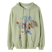 Load image into Gallery viewer, Sicilian men&#39;s three-dimensional rabbit doll men&#39;s autumn jacket cute cartoon print rabbit ears hooded sweater
