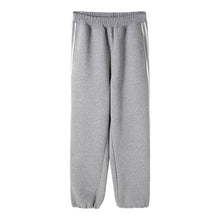 Load image into Gallery viewer, Sicilian Men&#39;s Gray Sweatpants Loose Casual Bunch Pants Design Sense Stitching Sports Style Youth Pants Men
