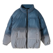 Load image into Gallery viewer, Sicilian Men&#39;s Winter New Reflective Gradient Thicken Coat
