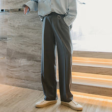Load image into Gallery viewer, 【Take a 40% off straight down】Suit trousers casual pants men&#39;s Korean version of the trend of black trousers drape suit trousers
